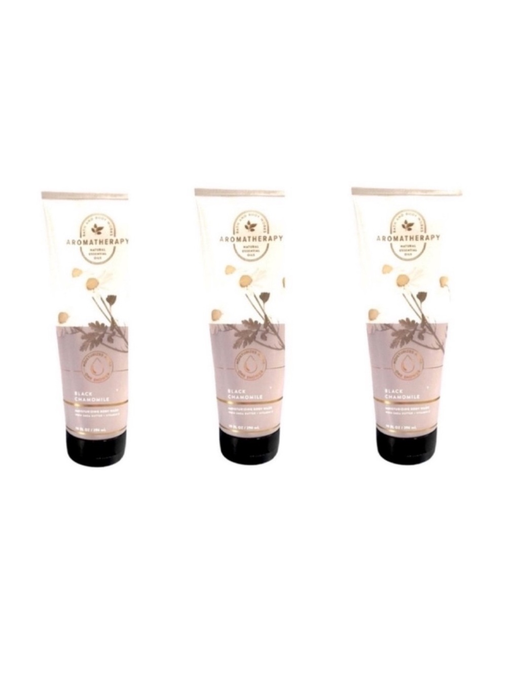 3 Aromatherapy Black Chamomile Body Wash